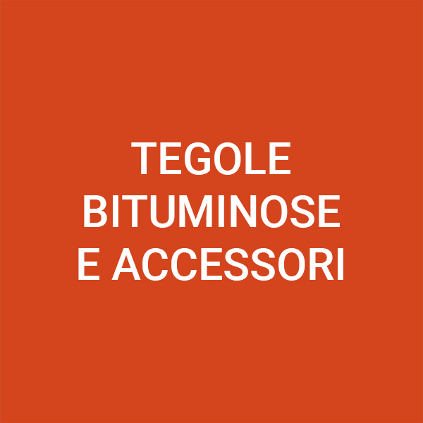 Tegole bituminose e accessori