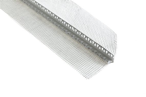Accessory for fiberglass mesh for plaster