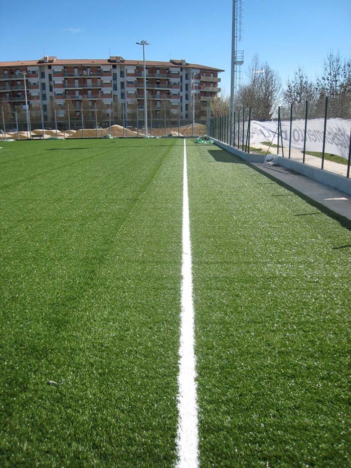 Drainage geocomposites for synthetic turf soccer fields