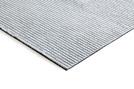 Highly density polyethylene (HDPE) studded membrane, bonded to a filter geotextile