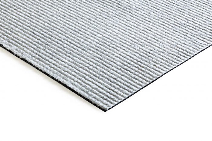 Highly density polyethylene (HDPE) studded membrane, bonded to a filter geotextile