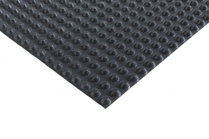 HDPE studded membrane, 8 mm thick, for Foundation and underground structures